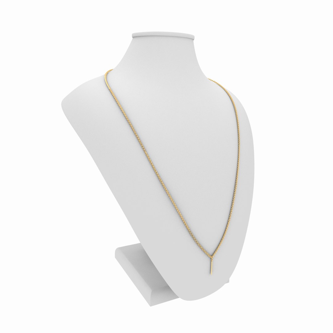 3d Max Chainlet Bust