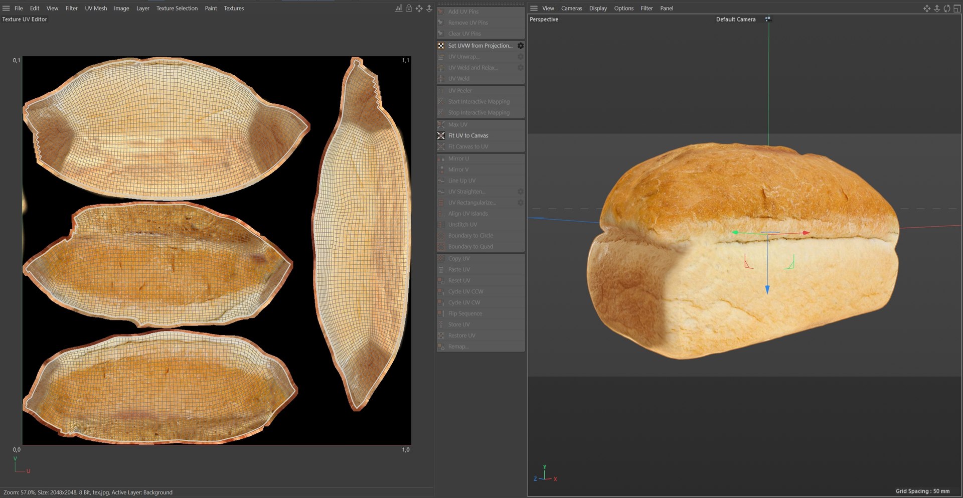 Bread 1 3D Model - TurboSquid 2369491