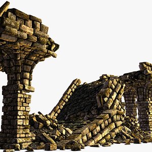 roman bridge 3d model