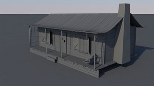 3d evil dead house
