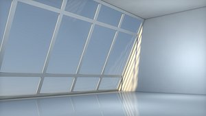 3D 4 Sci Fi Room Set model