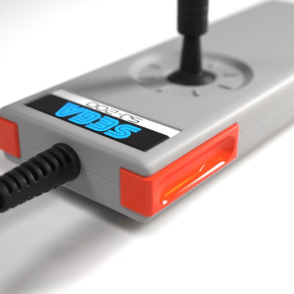 SEGA SJ-200ジョイスティック3Dモデル - TurboSquid 564817