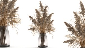 Bouquet of dried flowers in a Vase 118