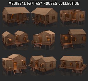 Medieval Fantasy Houses Collection