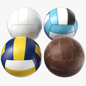 generic volley balls 3D
