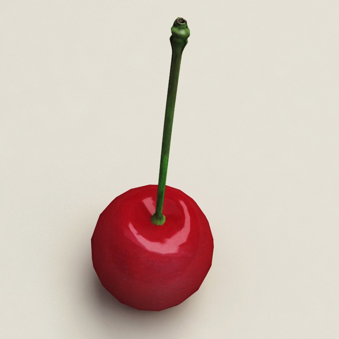 Cherry Modelled 3ds