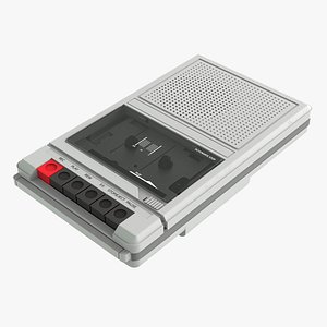 Cassette Player Recorder - White
