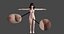 Modelo 3D E-girl manipulado