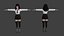 Modelo 3D E-girl manipulado