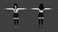 Modelo 3D E-girl manipulado