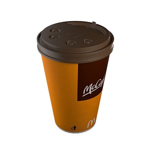 McDonalds Coffee Cup 3D