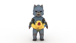 Cartoon fox