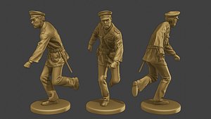 3D model CzechoSlovak Communist Police CCP1 5