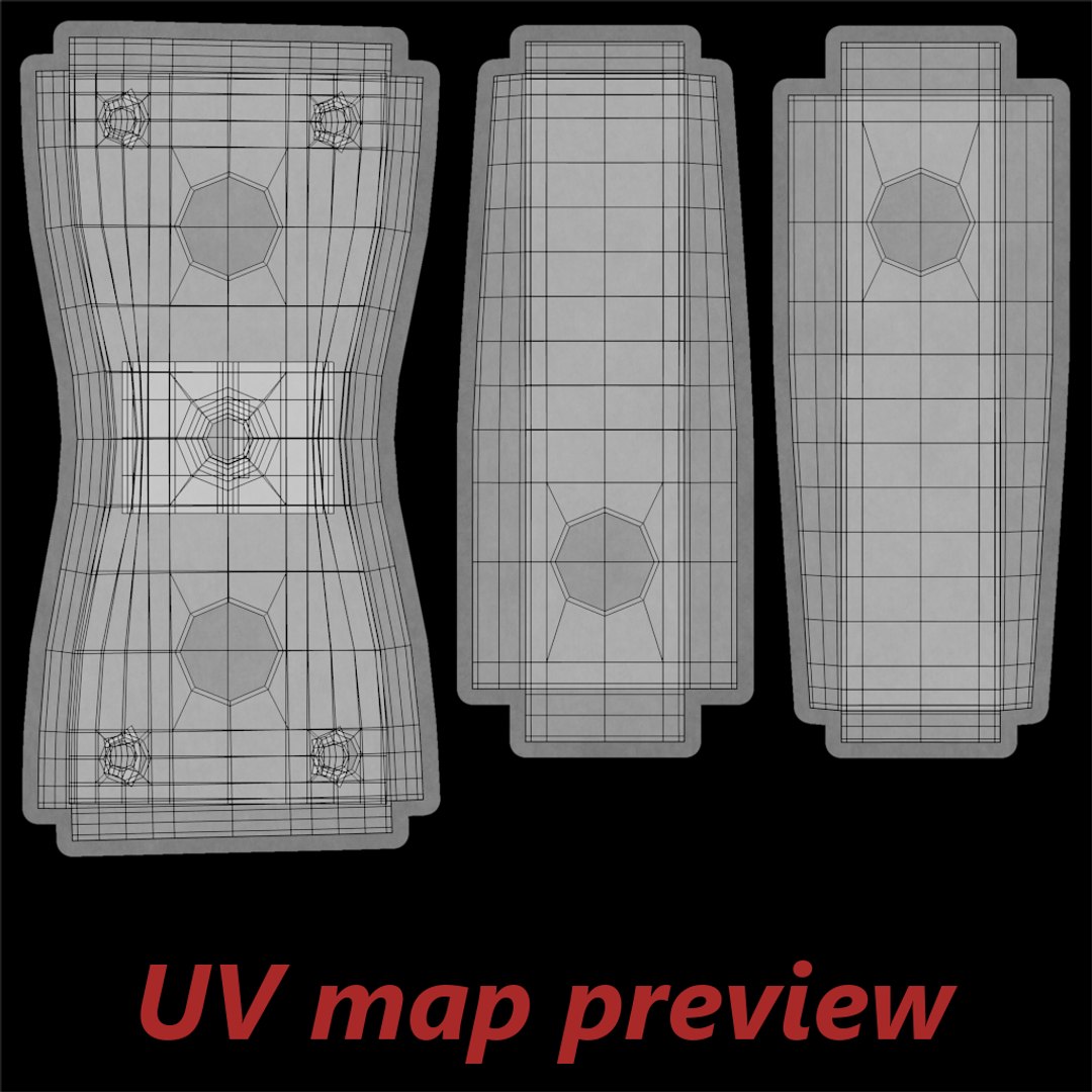 Cleat Blender 3d Obj
