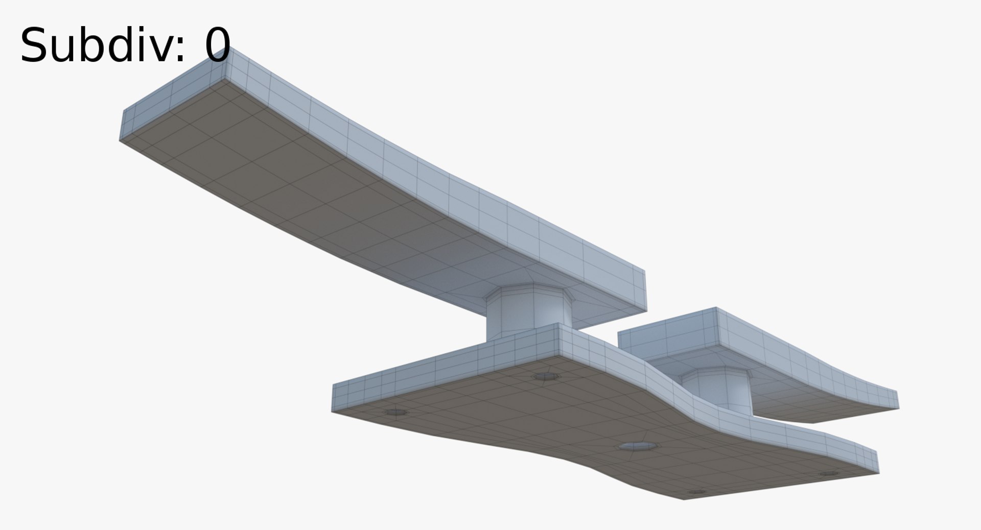 Cleat Blender 3d Obj