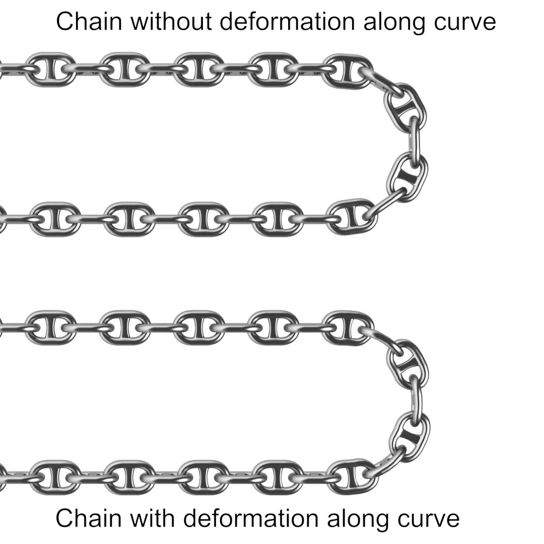 3D Model Chains Editing TurboSquid 1203417