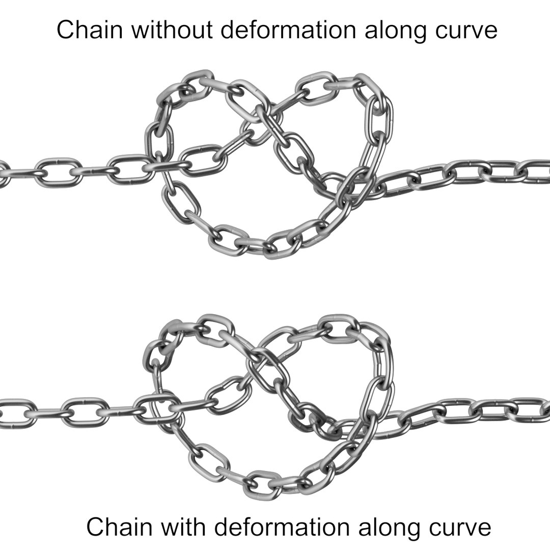 3D Model Chains Editing TurboSquid 1203417