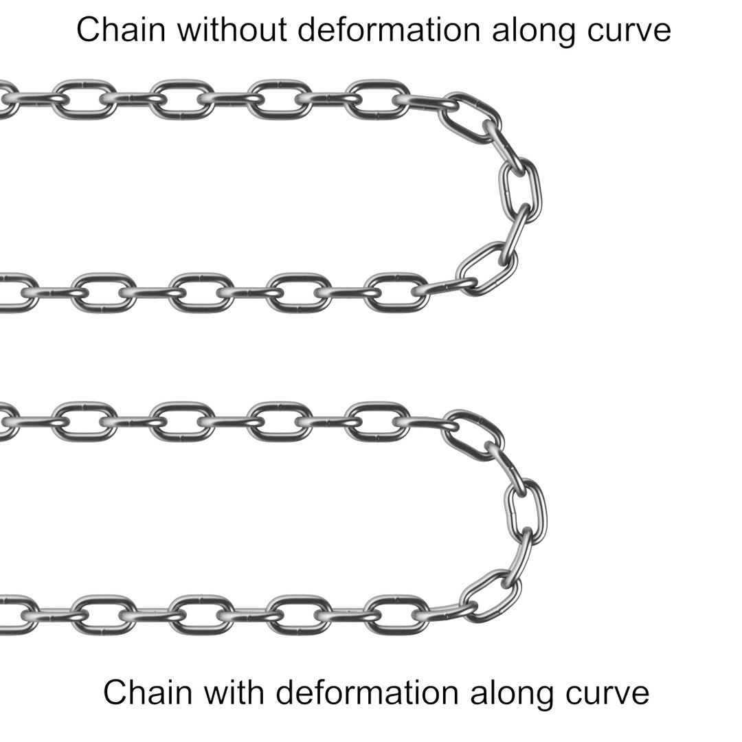 3D Model Chains Editing TurboSquid 1203417