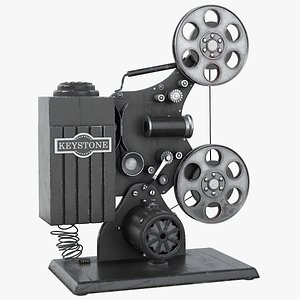 keystone film projector obj