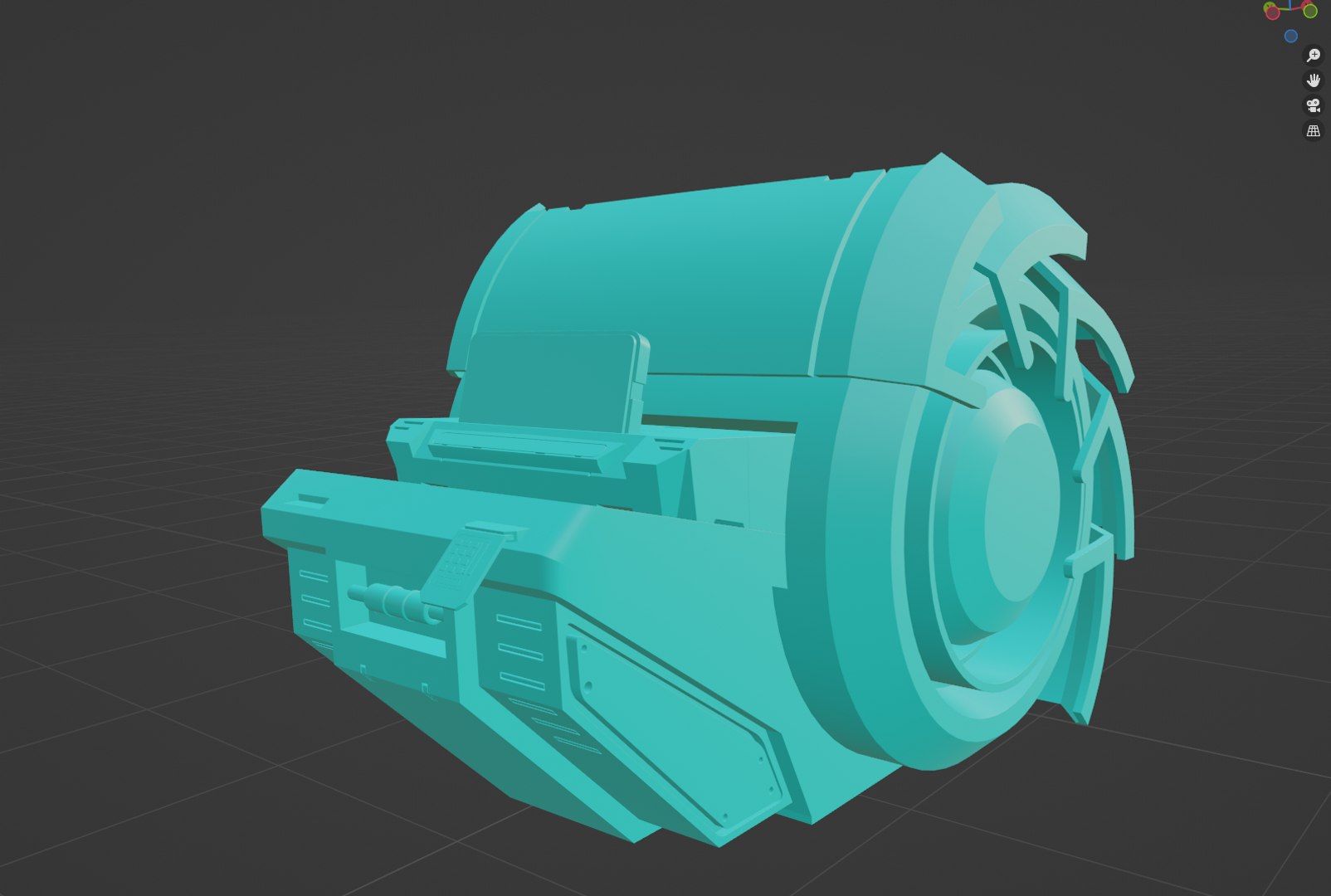 Sci Fi Battle Scared Terminal Computer Model - TurboSquid 1908783