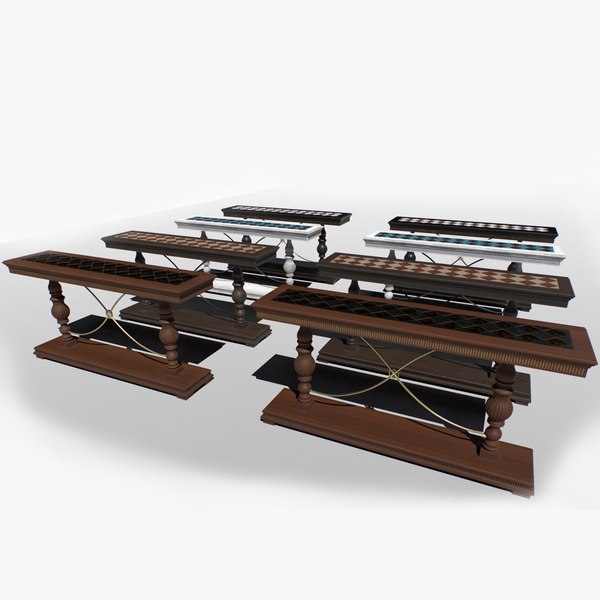 modelo 3d Vintage Console set - TurboSquid 2096059