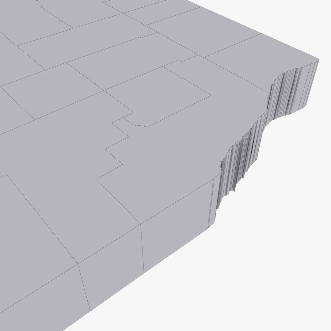 3d Model Counties Illinois