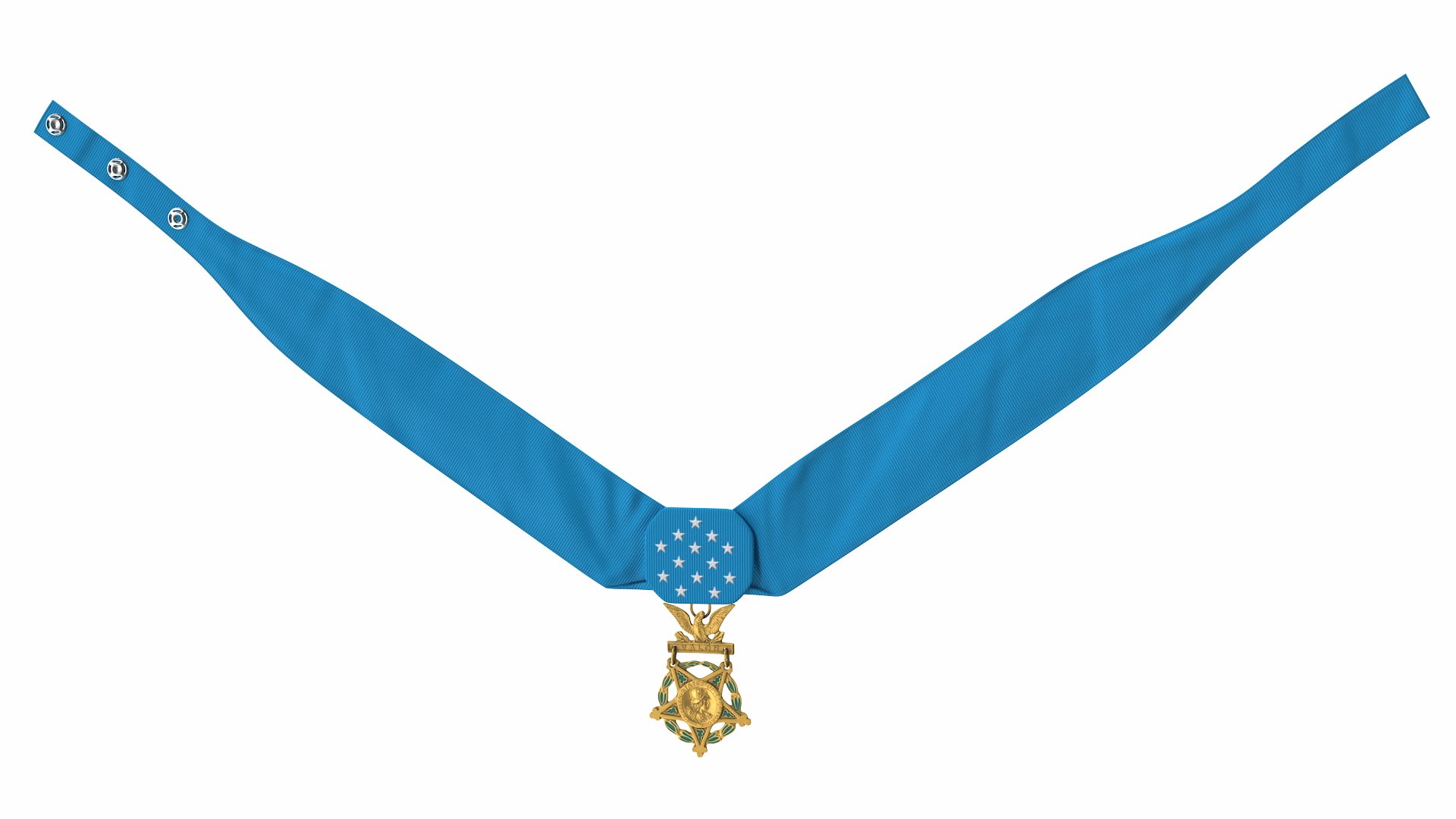 US Army Medal of Honor 3D model preview