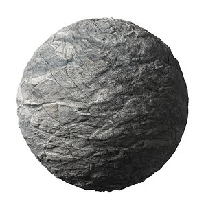 Stone Wall Rock Cliff 11 3D model