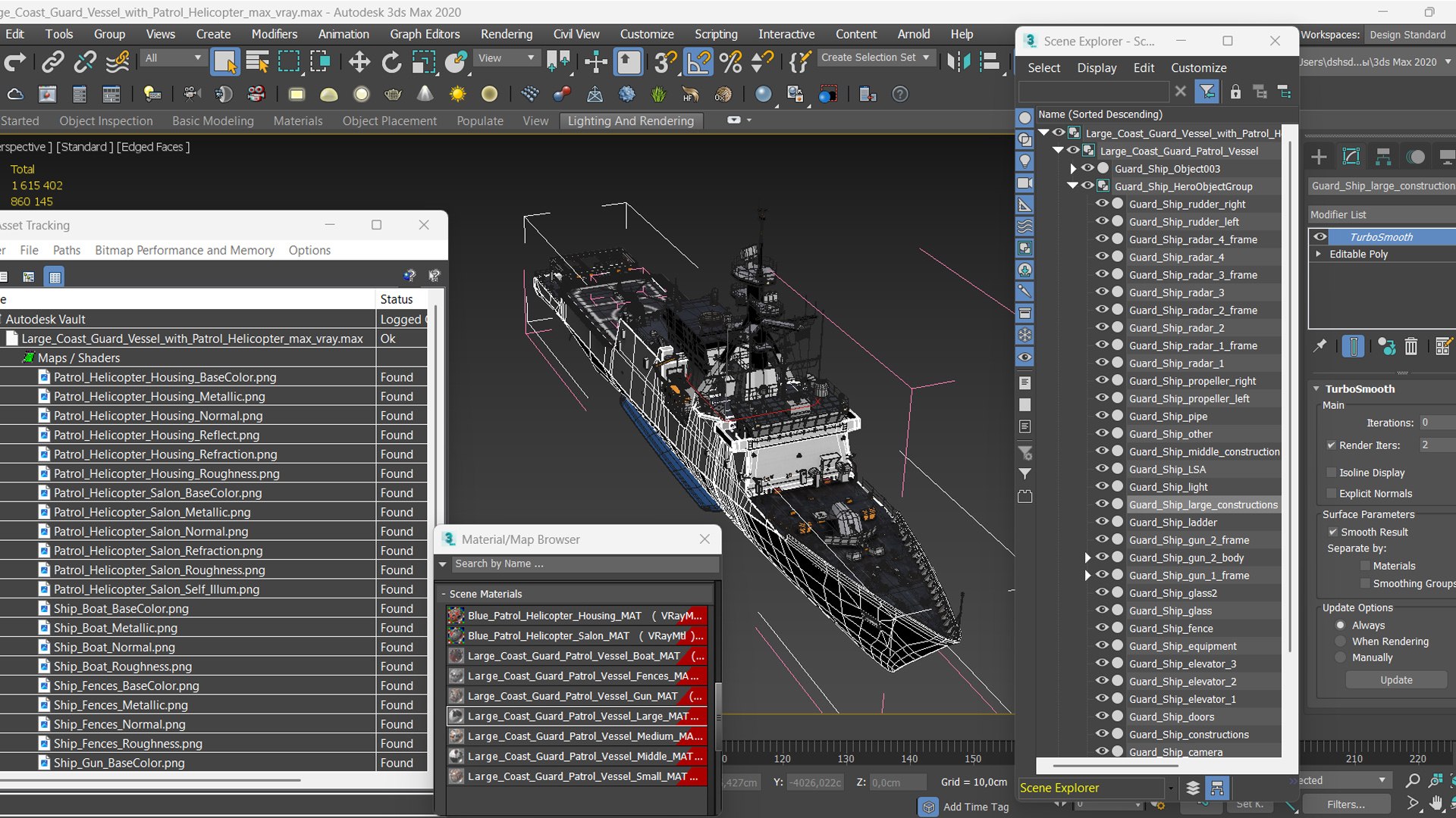 Large Coast Guard Vessel with Patrol Helicopter 3D model https://p.turbosquid.com/ts-thumb/By/Sxhl7A/m7/large_coast_guard_vessel_with_patrol_helicopter_023/jpg/1746030636/1920x1080/fit_q87/ef26bf1e2b0c1b3d84c03275b7b11f26845f7160/large_coast_guard_vessel_with_patrol_helicopter_023.jpg
