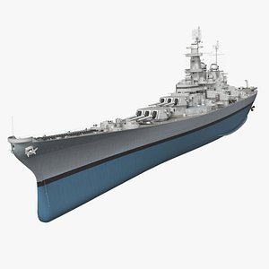 1940s Naval Battleship