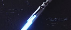 Carl's lightsaber