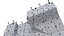 3D Climbing Walls Collection model