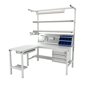 Corner working table