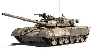 Tank T-80UD 2012 3D