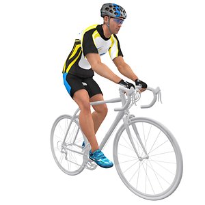 Byciclist R4 Rigged