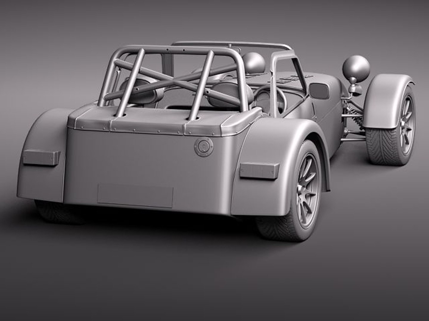 3d Caterham R500 7