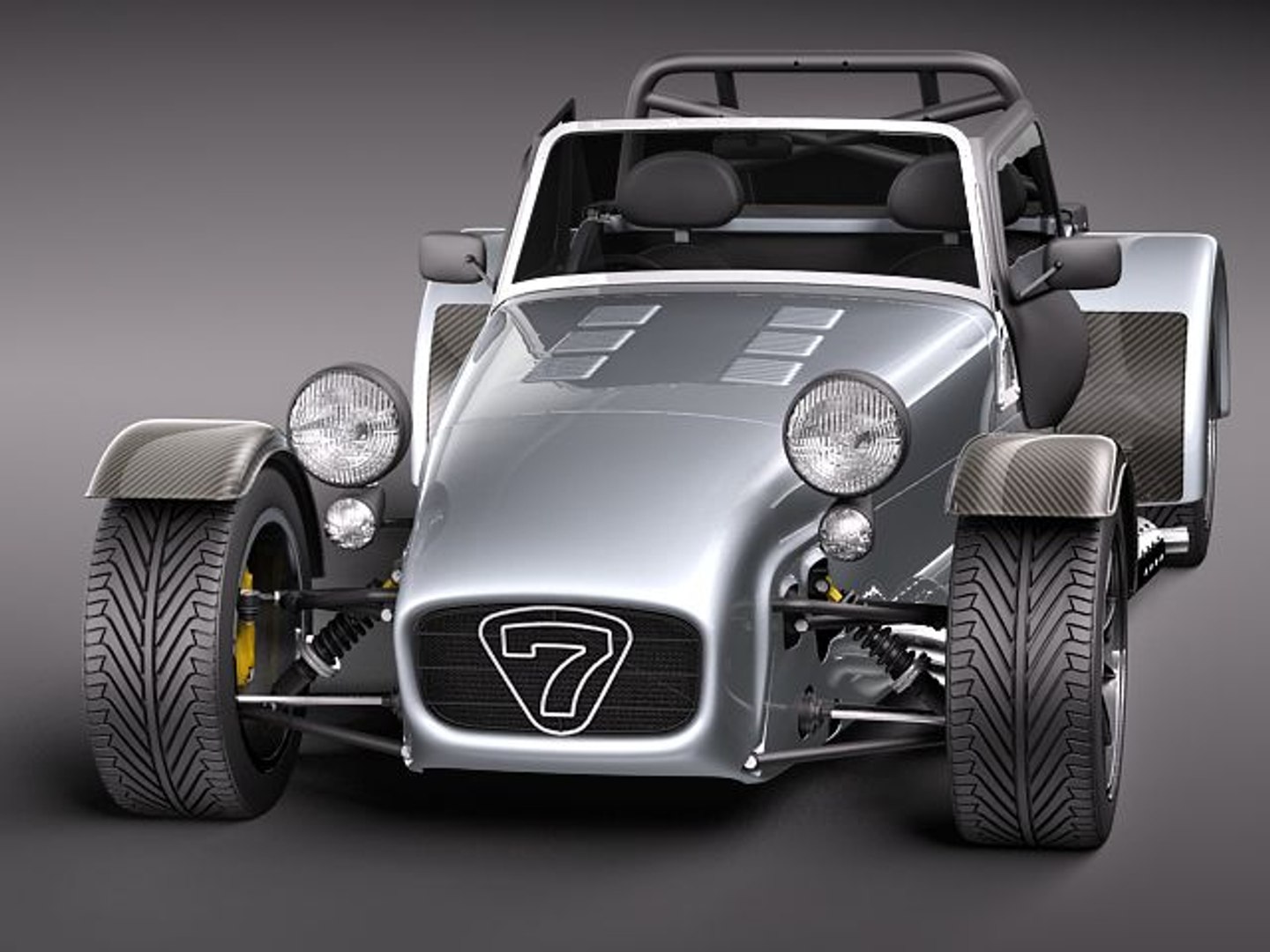 3d Caterham R500 7