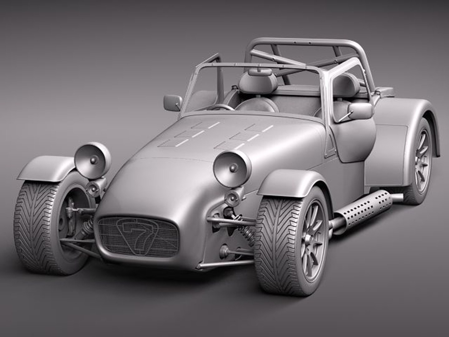 3d Caterham R500 7