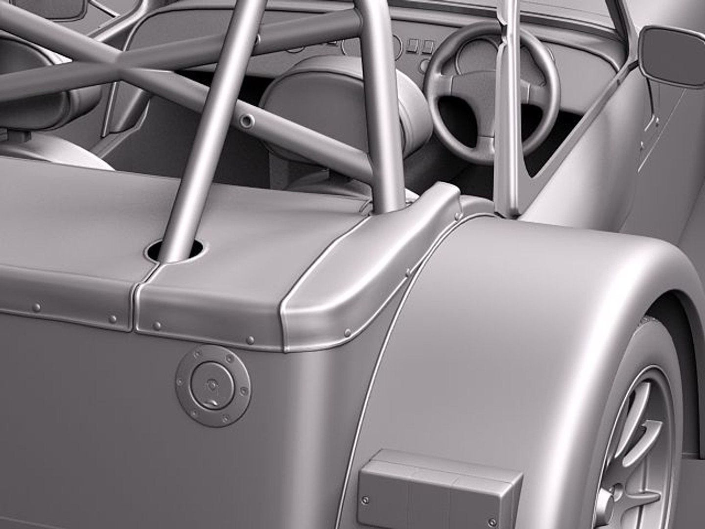 3d Caterham R500 7