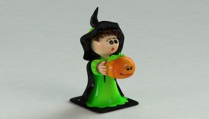 Witch ornament