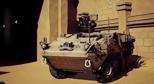 M1126 stryker 3D model