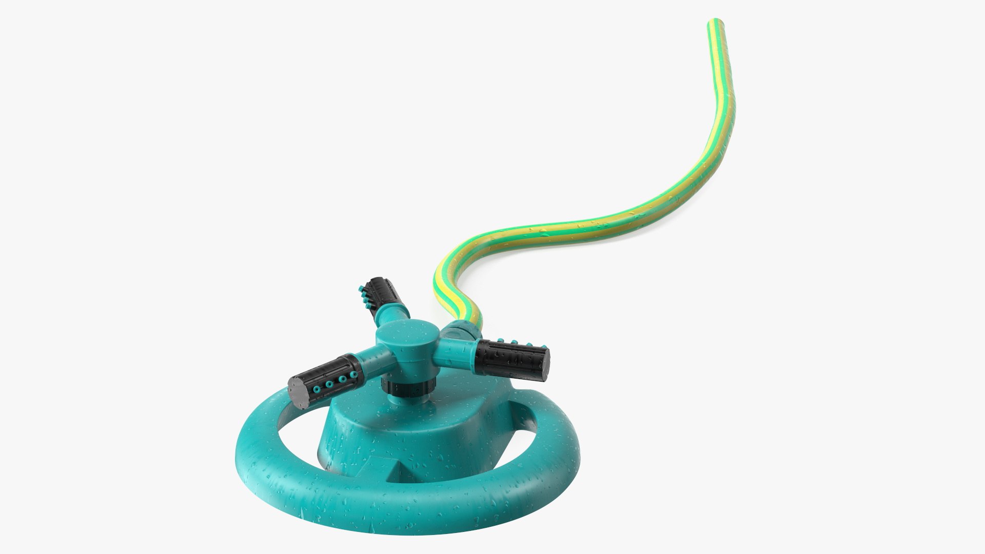 Garden Lawn Sprinkler 3D model preview