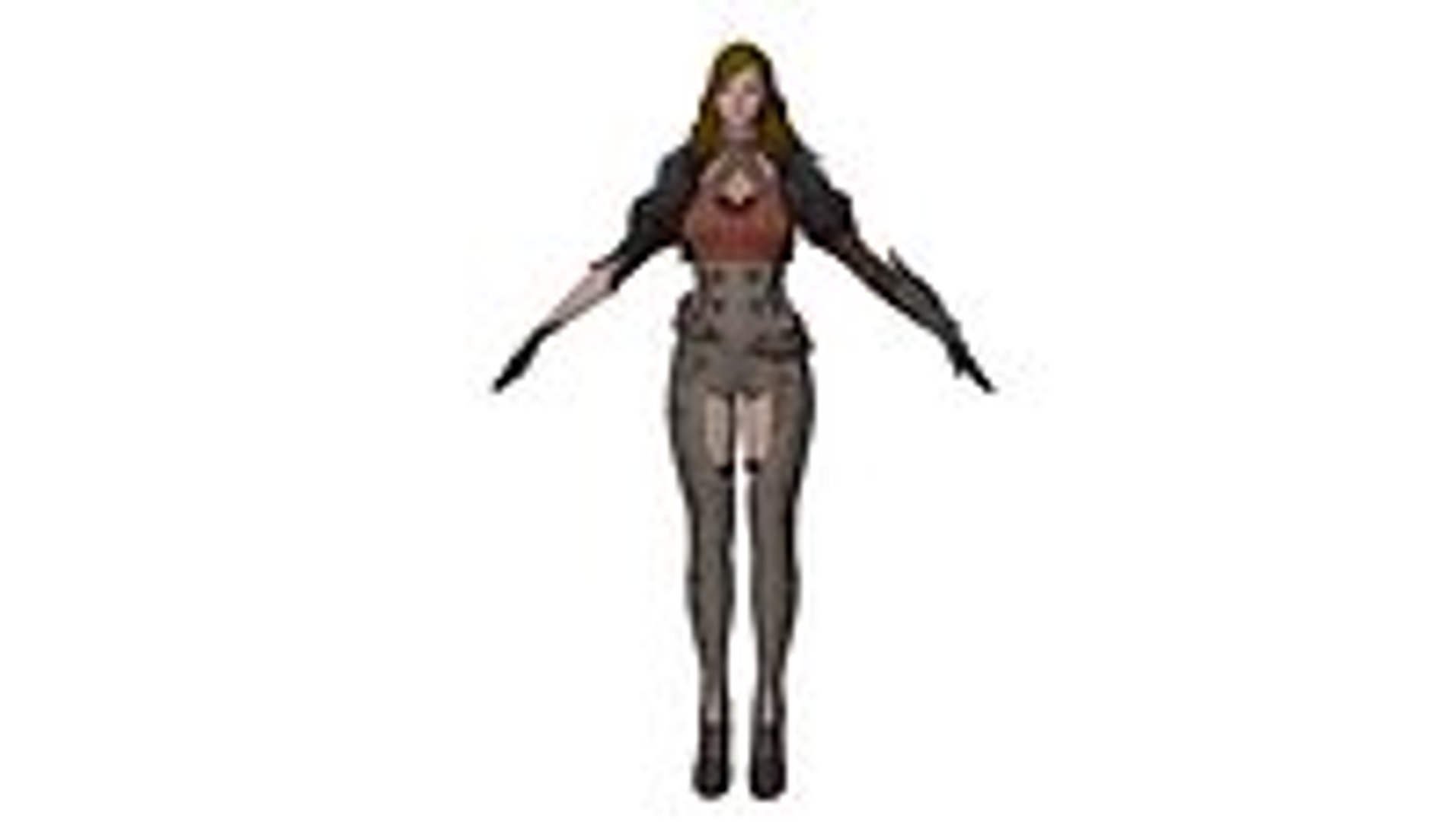 Realistic Girl Character Bundle 3D Model - TurboSquid 2381975