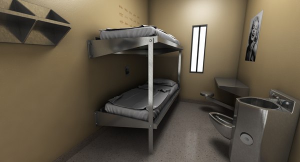 3D prison cell model - TurboSquid 1375385