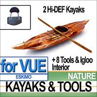 Eskimo Kayaks & Igloo Tools Package