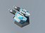 3d machine guns turret