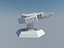 3d machine guns turret