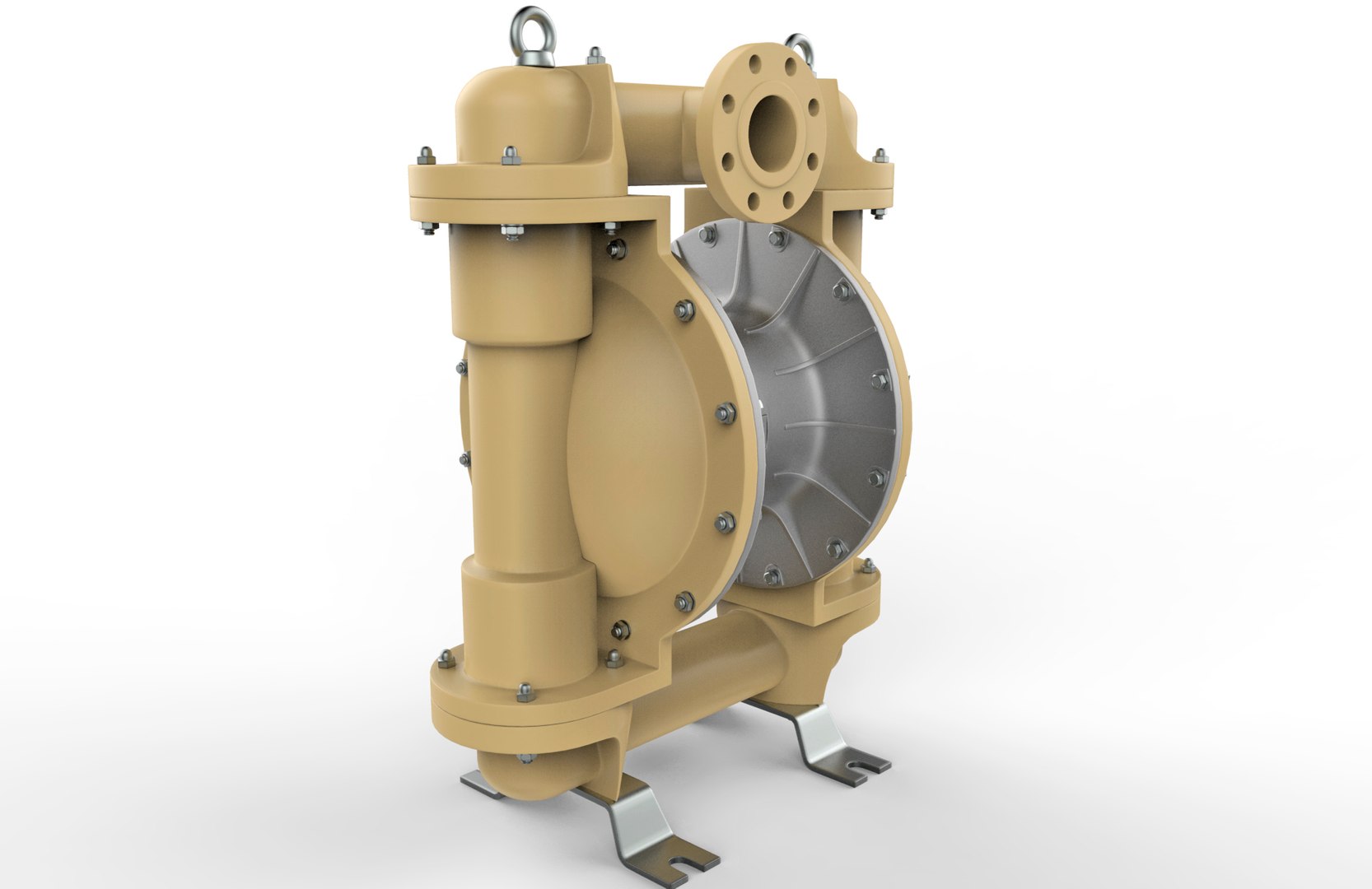 3D Model Pump Industrial - TurboSquid 1470714