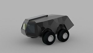 Solar powered rover model