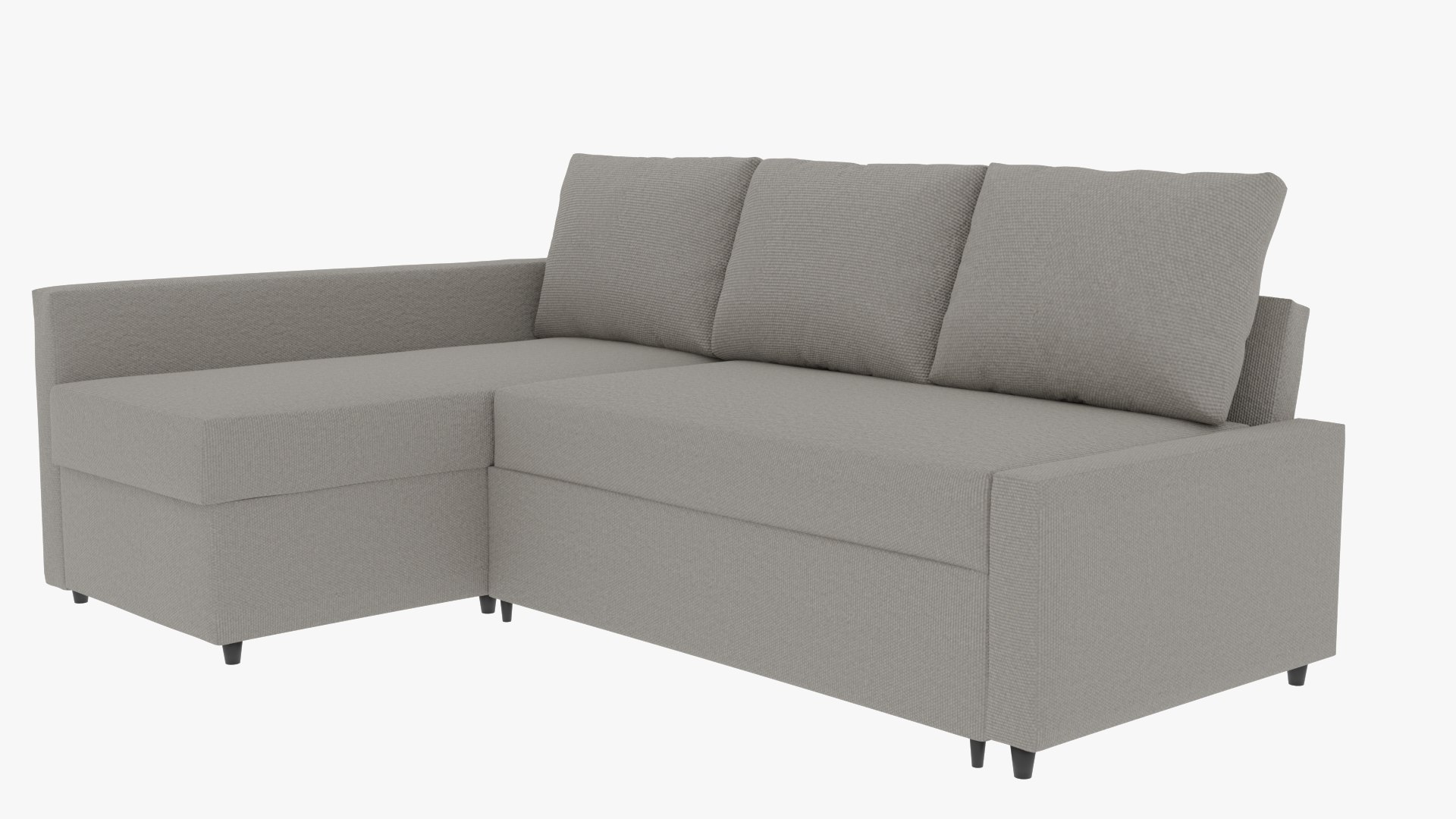 FRIHETEN Sleeper Sectional 3 Seat Model TurboSquid 1986636